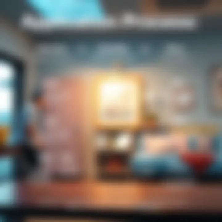 Application Process for Disability Assistance Infographic illustrating the application process for disability assistance