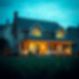 The Significance of Down Payments in Home Loans Visual representation of a house with financial elements