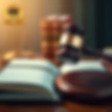 Jurisdictional Variations in Estate Planning A gavel and law books representing jurisdictional differences
