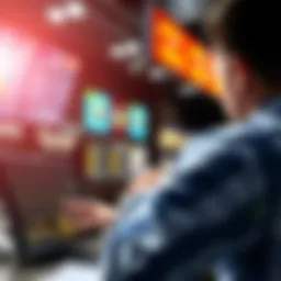Dynamic interface of point of service software