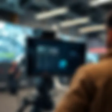 Illustration of a modern remote capture machine in action