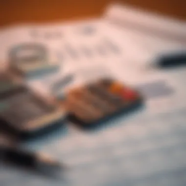 Tools for Financial Planning and Tax Calculation Calculator and financial planning materials