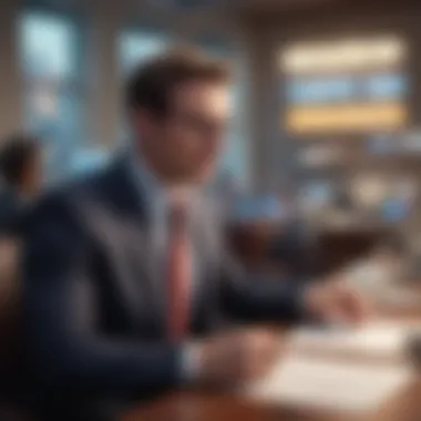 Venture Capitalist Insights Venture capitalist analyzing startup potential