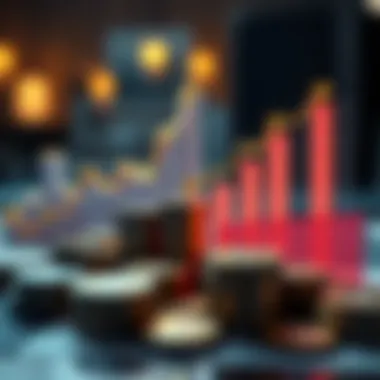 Diverse Investment Scenarios Visualization Illustration of investment scenarios