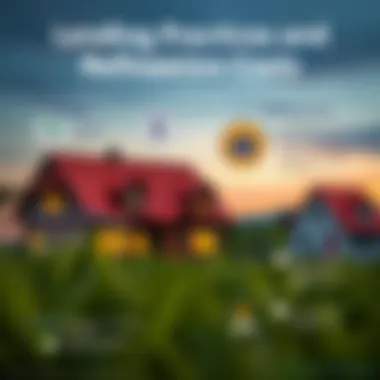 Infographic detailing individual lending practices influencing refinance costs