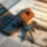 House keys resting on a financial document