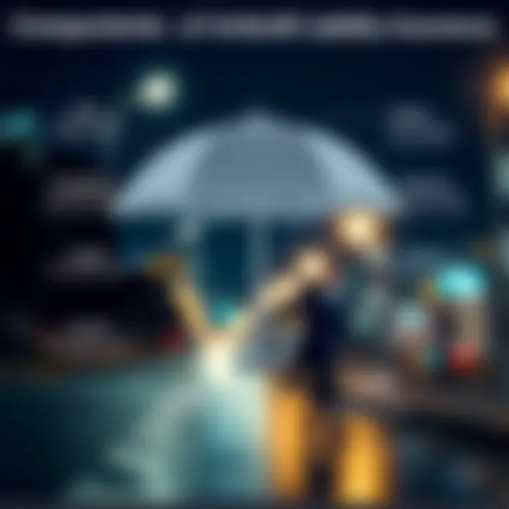 Components of Umbrella Liability Insurance Visual breakdown of umbrella liability insurance components