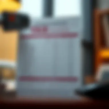 Visual representation of tax brackets and their significance