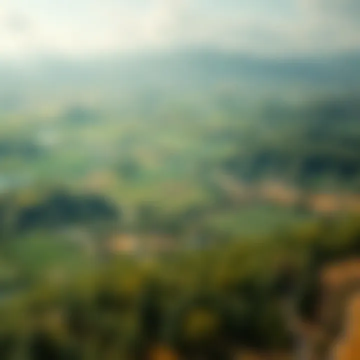 Diverse Land Types for Collateral Aerial view of diverse land types for collateral