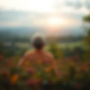 A serene landscape symbolizing retirement planning