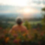 The Peace of Mind in Financial Planning A serene landscape symbolizing retirement planning