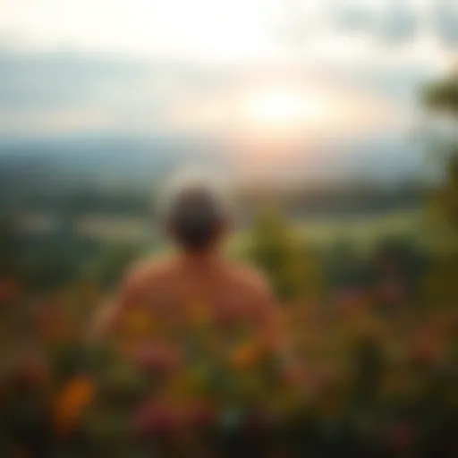 The Peace of Mind in Financial Planning A serene landscape symbolizing retirement planning