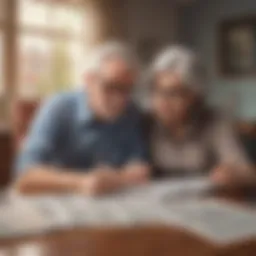 Retirement planning concept