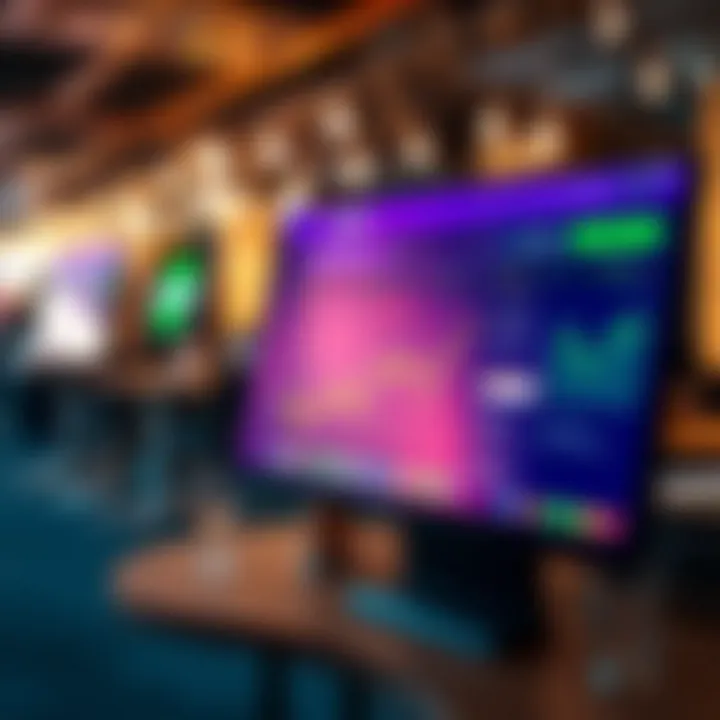 Overview of Yahoo Finance platform showcasing financial data